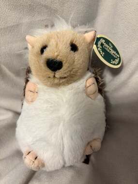 The Bearington Collection Higgy Hedgehog Plush Stuffed Animal Style 241516